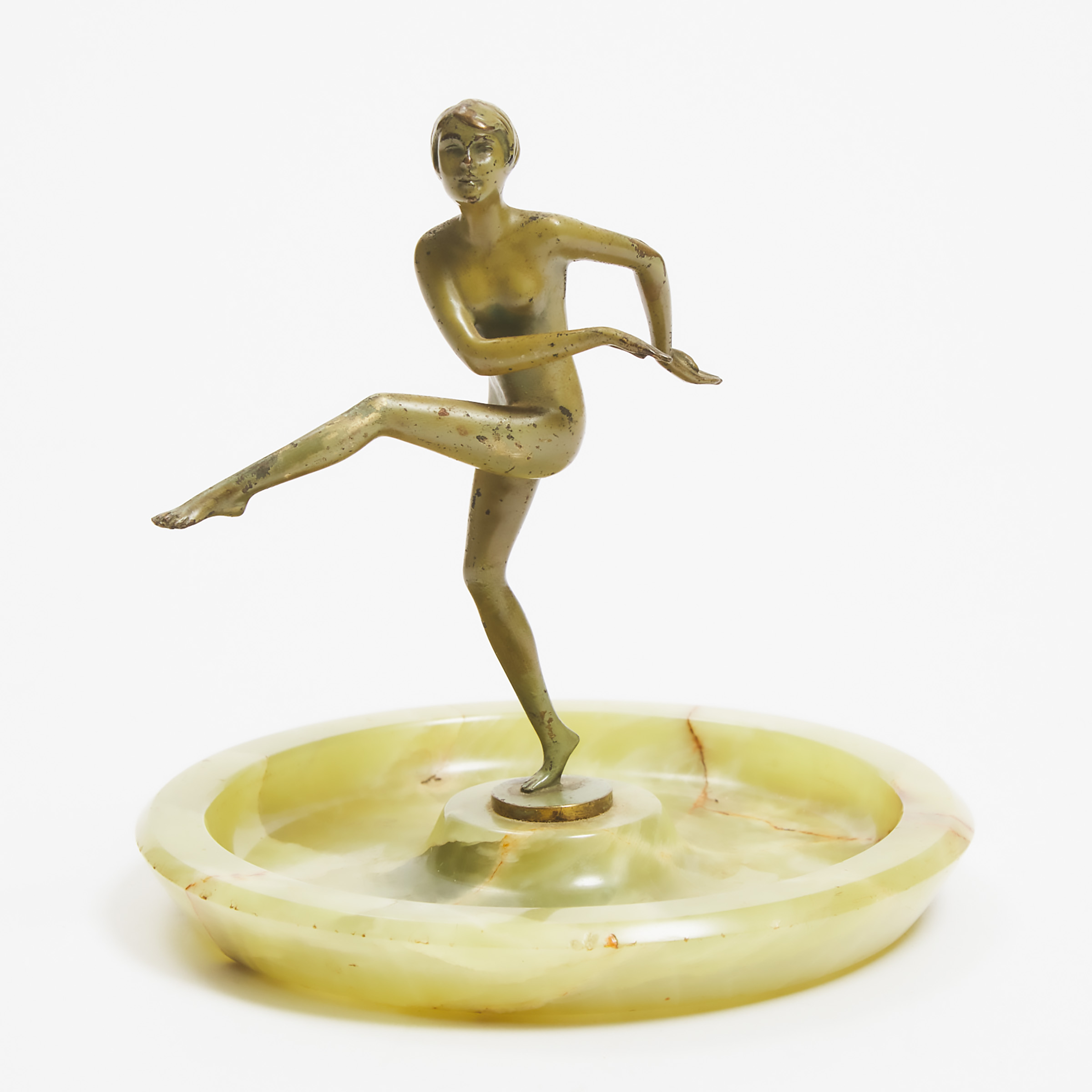 Austrian Figural Patinated Bronze