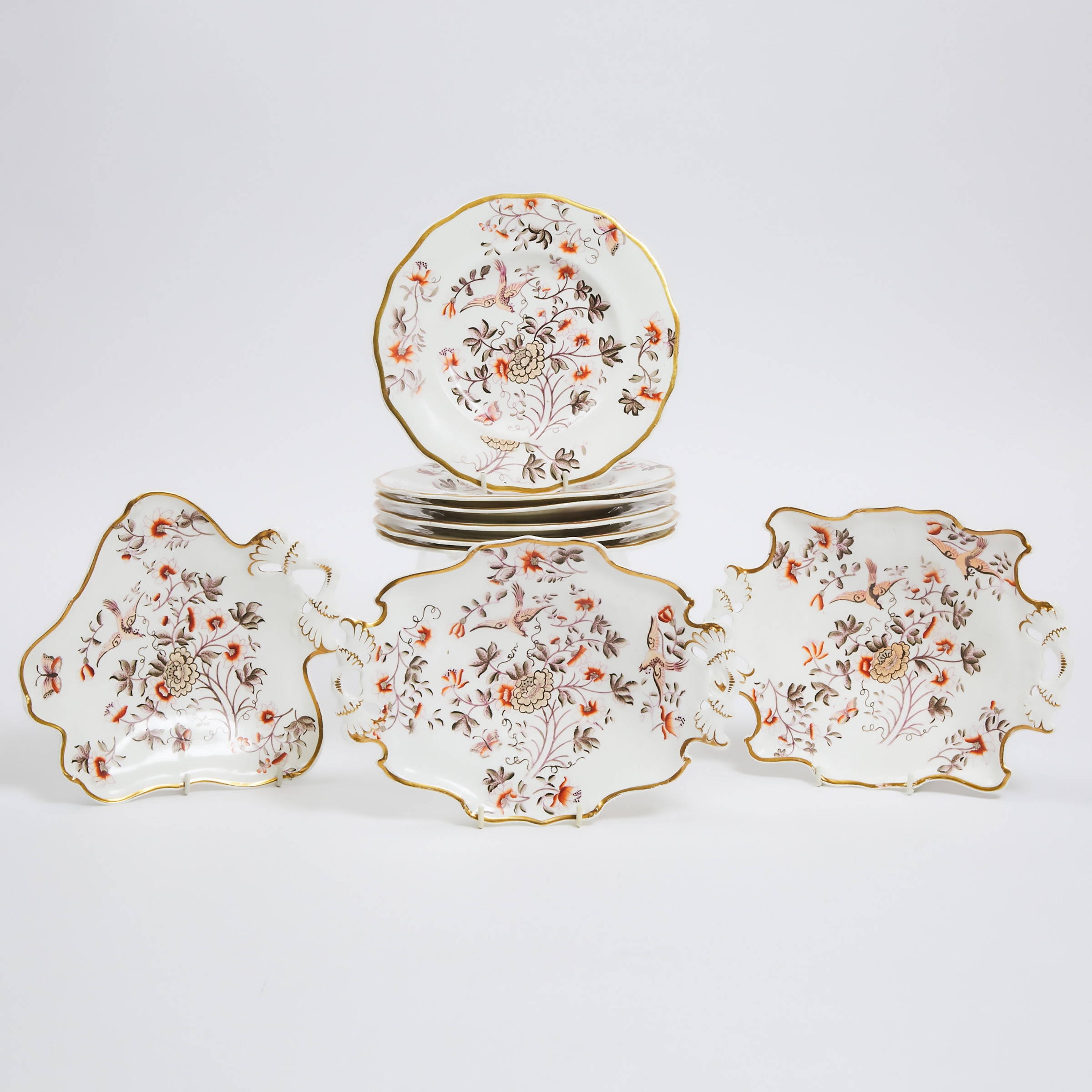 English Porcelain Dessert Service  28c0c8