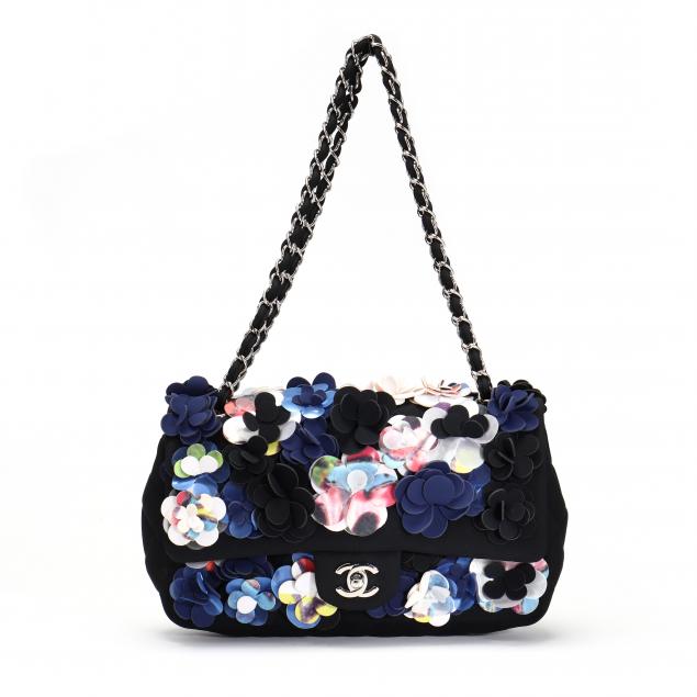 CAMELLIA FLOWER SINGLE FLAP BAG  28c2ec