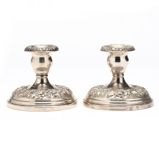PAIR OF S. KIRK & SON REPOUSSE