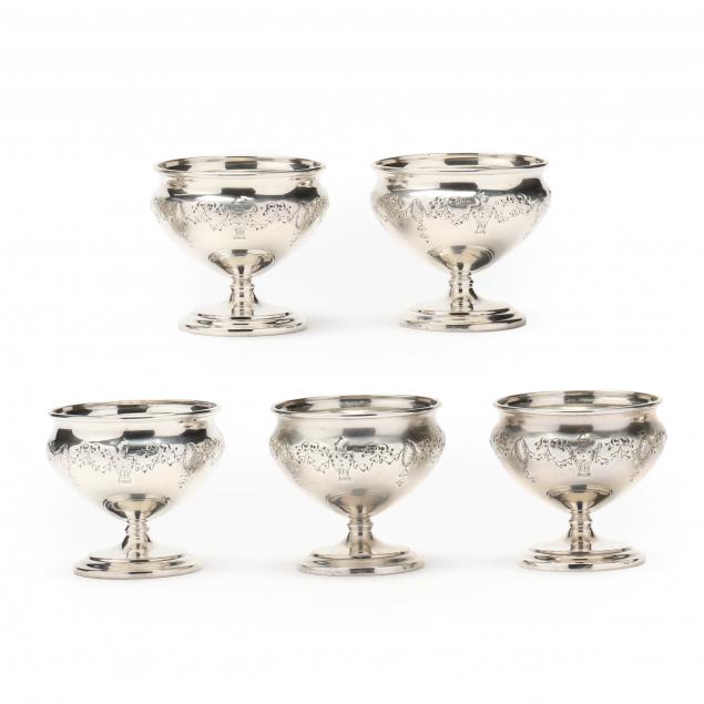 A SET OF FIVE AMERICAN STERLING 28c4f3