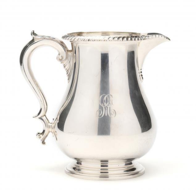 A STERLING SILVER WATER PITCHER 28c528