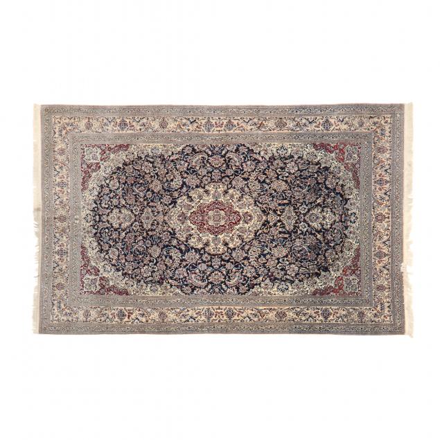 PERSIAN RUG Wool with silk highlights  28cc55