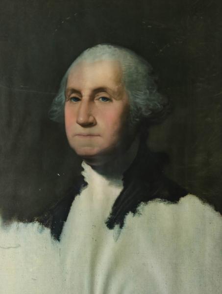 PRINT OF PEALE'S PORTRAIT OF WASHINGTONAn