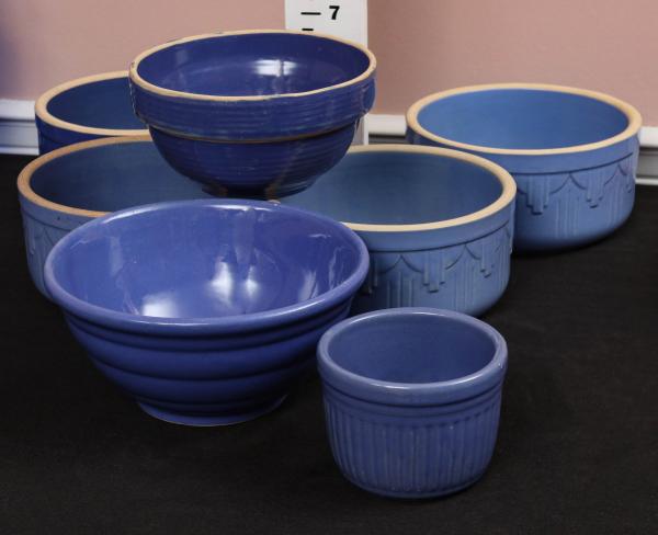 CIRCA 1940 STONEWARE BOWLS WITH 28e511