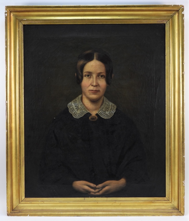 WILLIAM M. PRIOR PORTRAIT OF A WOMAN