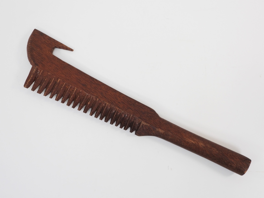 SAMOAN TRIBAL WOOD WAR CLUB Samoa,19th