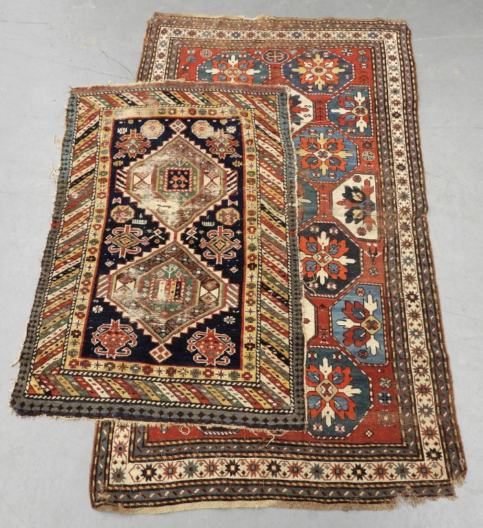 2PC CAUCASIAN FLAT WEAVE RUGS Middle