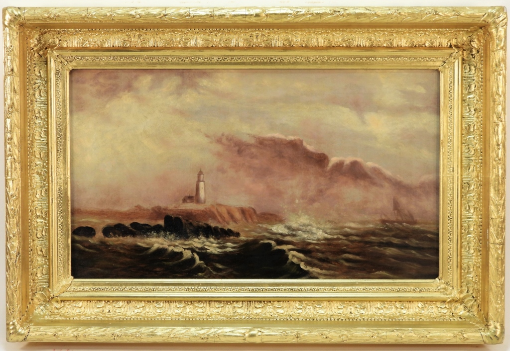 AMERICAN SCHOOL SEASCAPE LIGHT 29969d