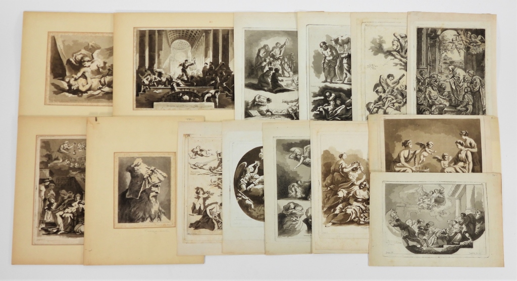 13PC JEAN HONORE FRAGONARD ETCHINGS 2996aa