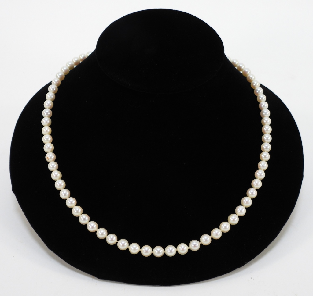 LADY S ESTATE PEARL 14K WHITE 2996ff