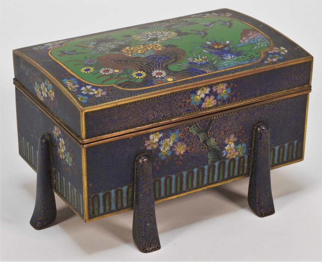 EXCEPTIONAL JAPANESE CLOISONNE 29981a