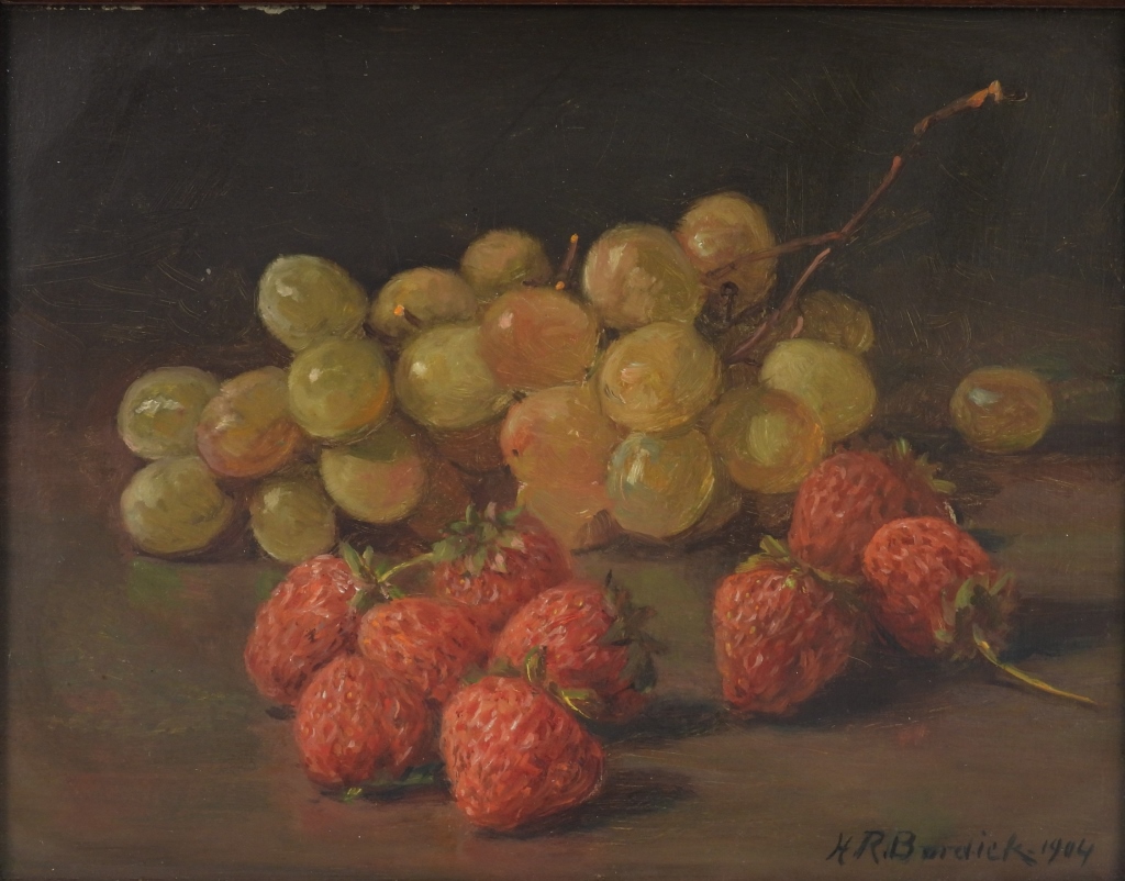 HORACE BURDICK MIXED FRUIT STILL