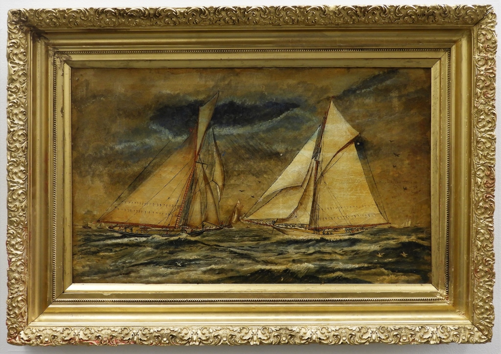 19C EUROPEAN NAIVE MARITIME SCHOONER