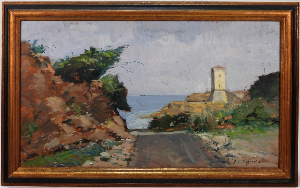 G. DE RAFFAELE COASTAL SEASCAPE