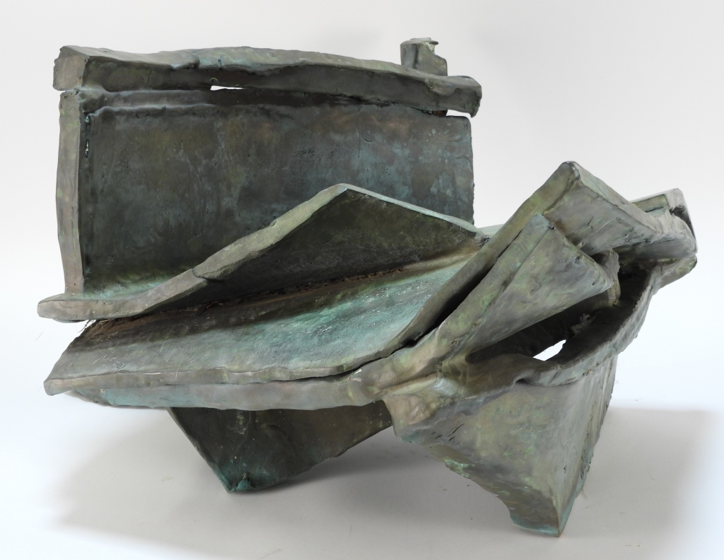 MICHAEL STEINER ABSTRACT BRONZE