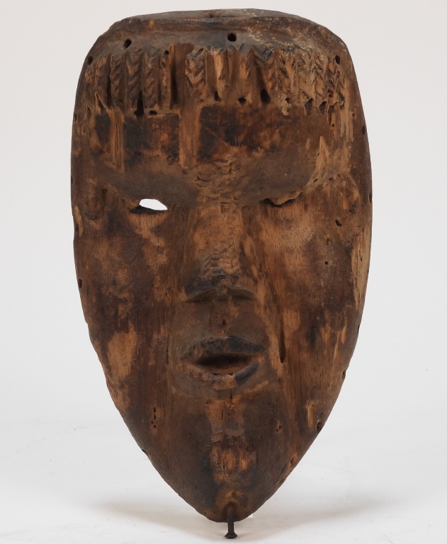 AFRICAN BASSA TRIBE CARVED WOOD 2999e4