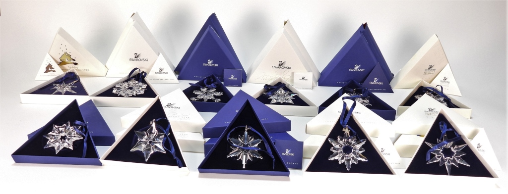 11PC SWAROVSKI CHRISTMAS ORNAMENT 2999f4