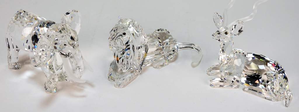 3PC SWAROVSKI AFRICAN SAFARI ANIMAL 2999f5