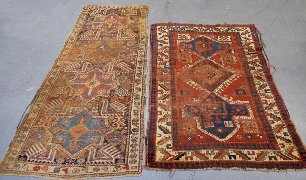 2PC CAUCASIAN KAZAK AKSTAFA RUGS 299a41