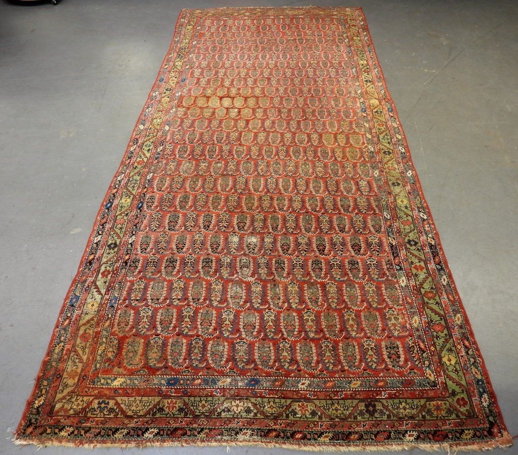 ANTIQUE MALAYER GALLERY CARPET 299a46