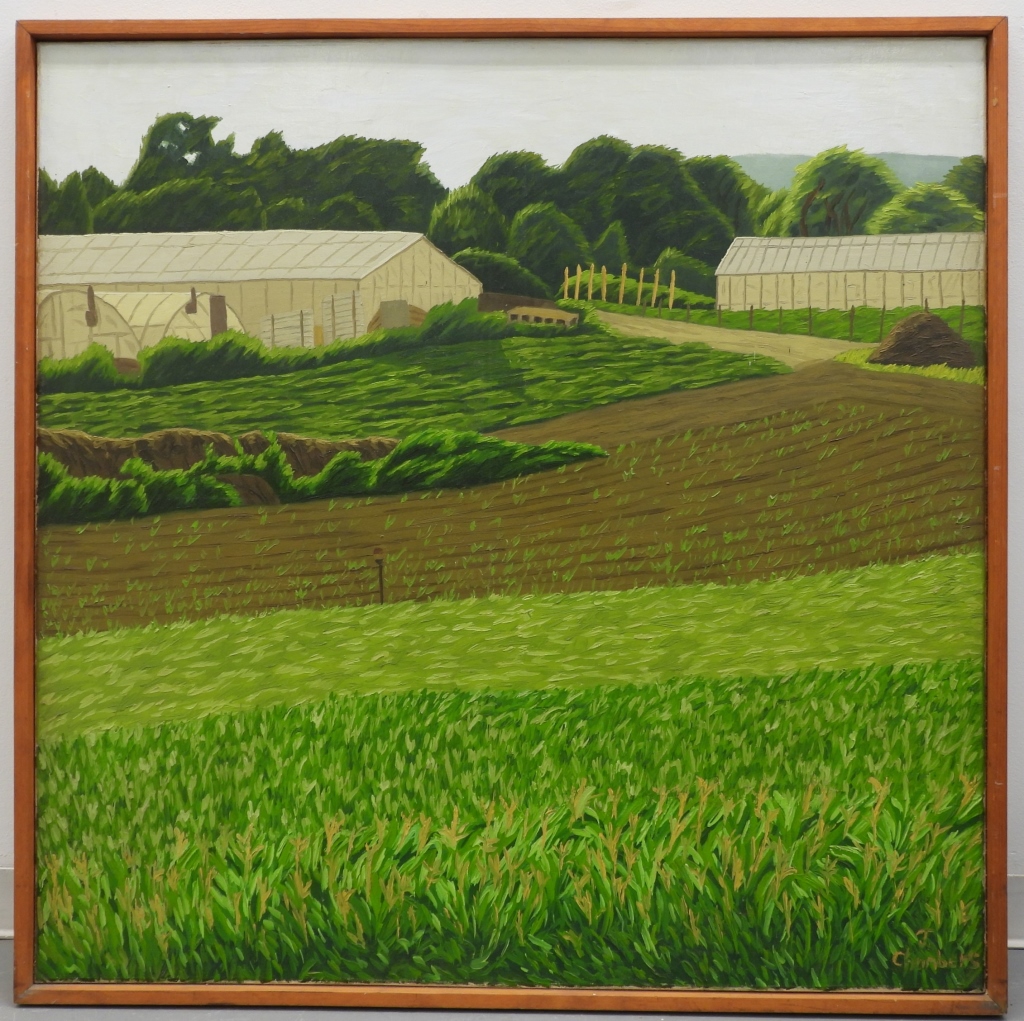 JOHN F CHAMBERS FARM LANDSCAPE 299abd