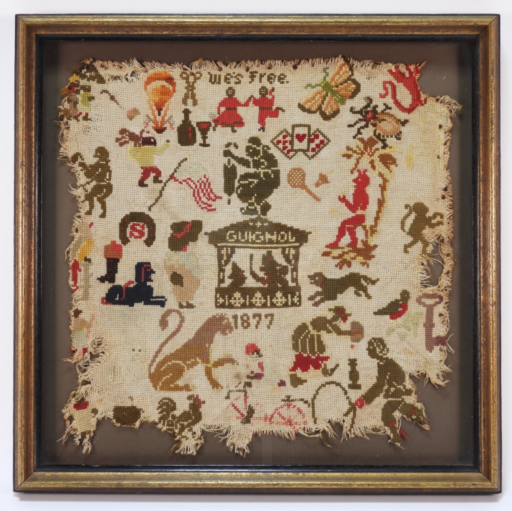 1877 AMERICAN BERLIN WORK SAMPLER United