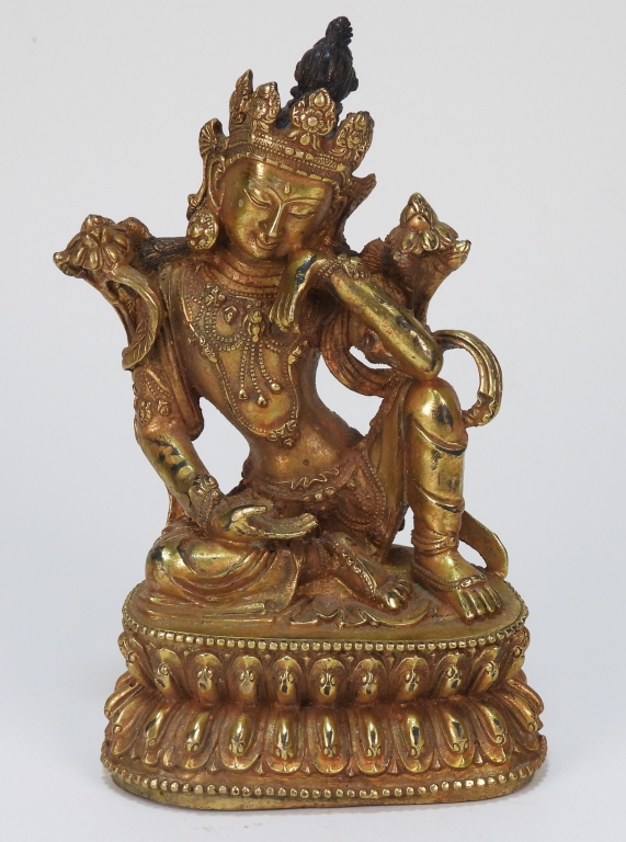 TIBETAN GILT BRONZE BUDDHA SCULPTURE 299b50