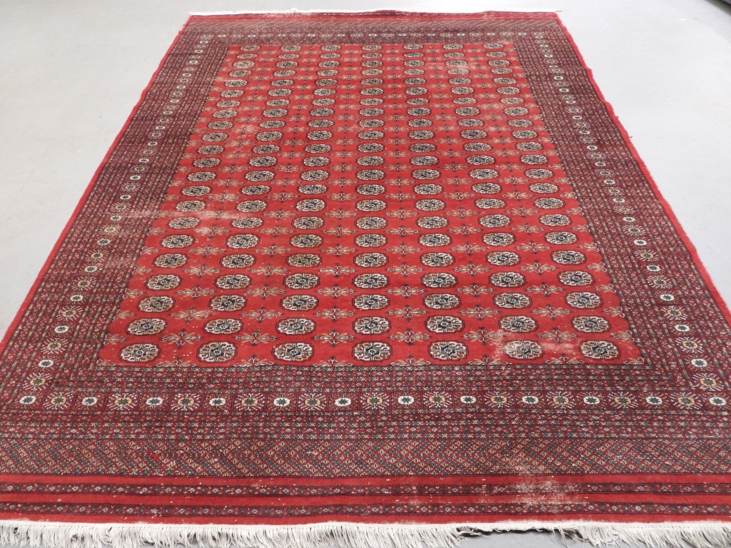 BOKHARA HAND KNOTTED CARPET RUG 299b8f