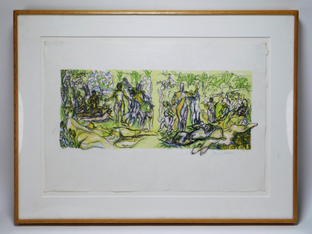 JACQUES VILLON BUCOLIQUES LITHOGRAPH