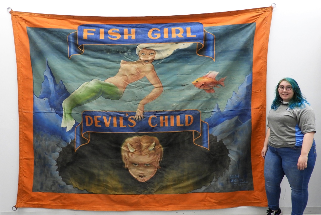 JAY MEAH FISH GIRL SIDESHOW CIRCUS