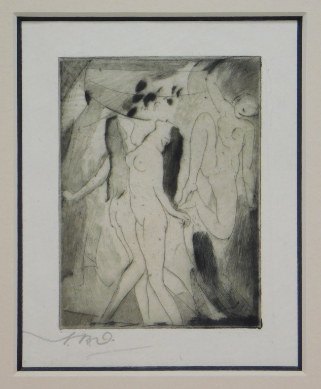 ARTHUR B. DAVIES ECSTASY ETCHING