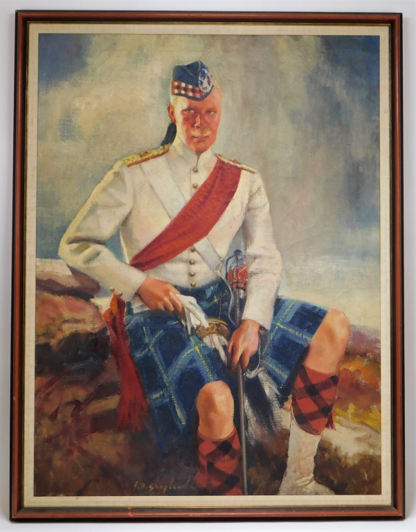 ATTRIB. F. H. SHEPHERD SCOTSMAN PORTRAIT