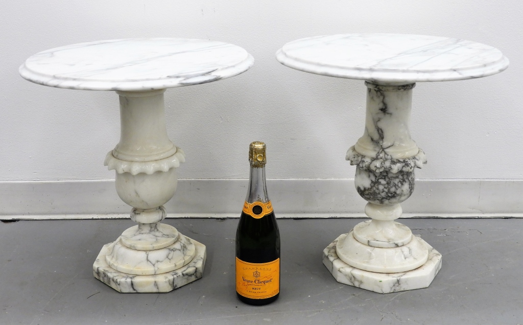 PR MARBLE SIDE TABLES Italy 20th 299c14