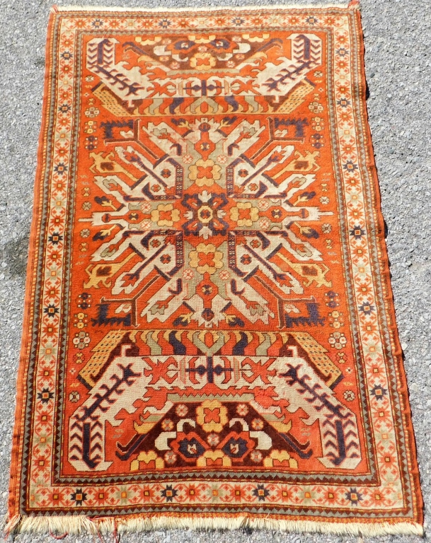 SINGLE EAGLE KAZAK RUG Middle East 20th 299c8f