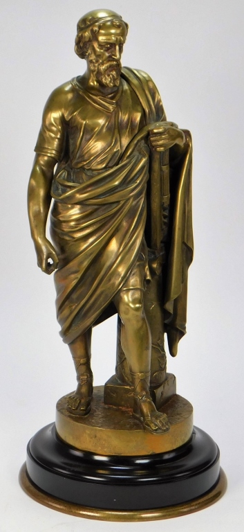 ITALIAN MALE BRONZE CLASSICAL SCHOLAR