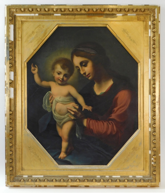 OLD MASTER RELIGIOUS MADONNA &