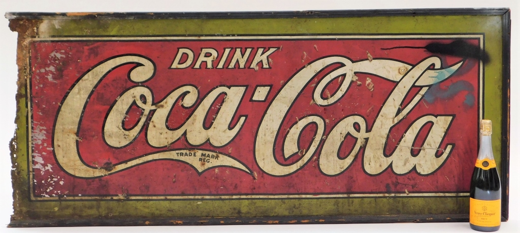 ANTIQUE DRINK COCA COLA ADVERTISEMENT