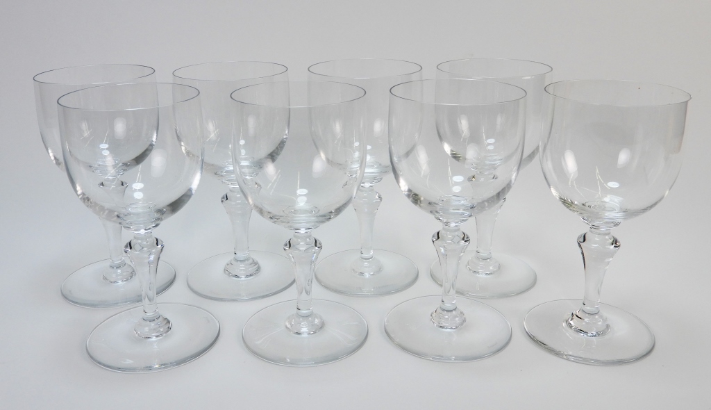 8PC BACCARAT NORMANDIE WATER GOBLETS 299d53