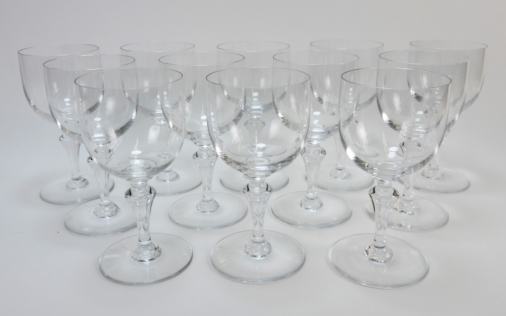 12PC BACCARAT NORMANDIE WATER GOBLETS