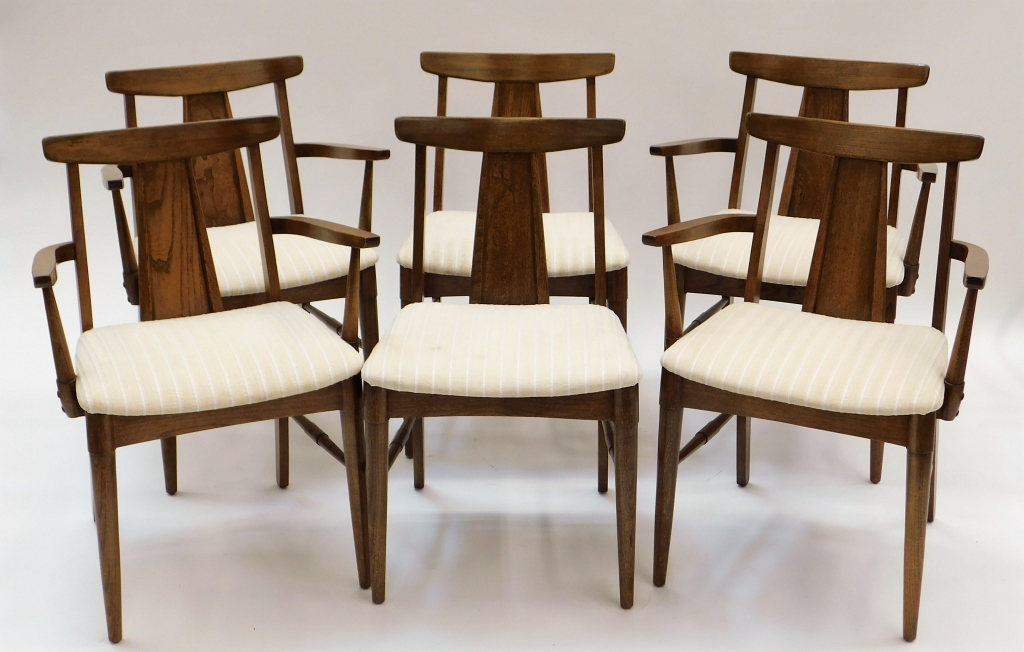 6PC MCM DINING CHAIRS United State,Circa