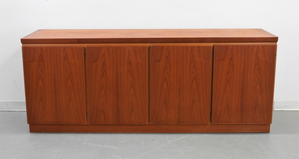 MCM SKOVBY TEAKWOOD CREDENZA Denmark,20th