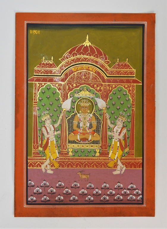 INDIAN JAIN MINIATURE PAINTING 299dad