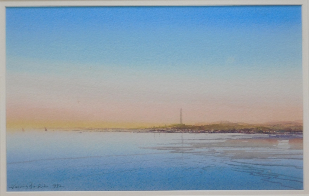 HARVEY DODD PROVINCETOWN WATERCOLOR