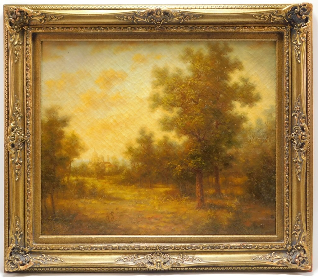 19C AMERICAN SCHOOL TONALIST LANDSCAPE 299de7