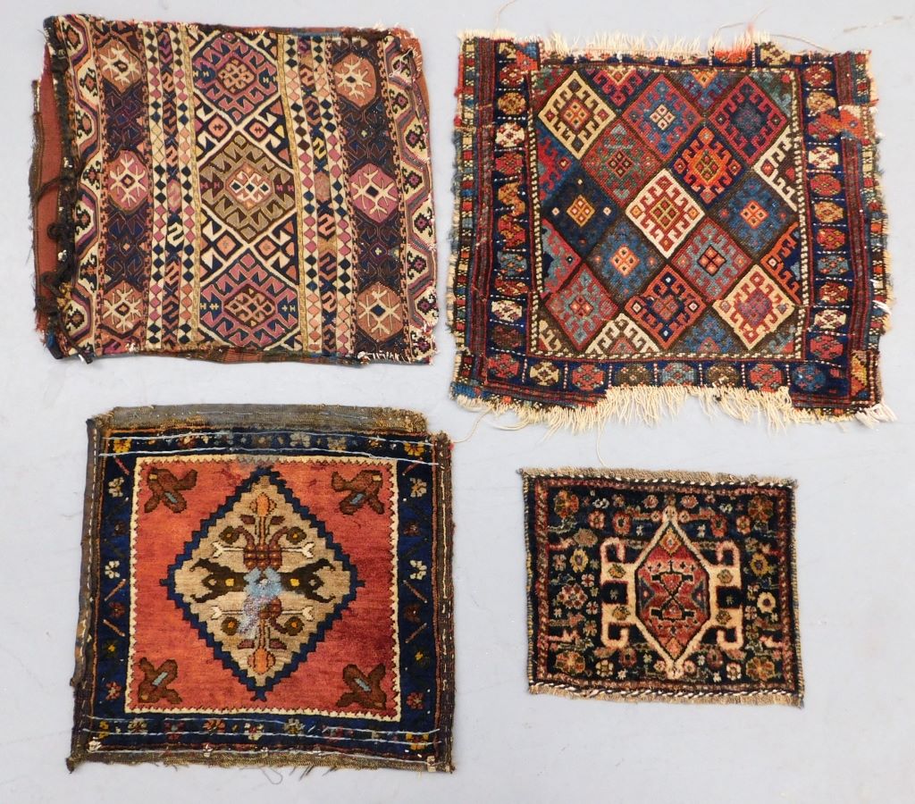 4PC PERSIAN BAG FACE RUGS Middle