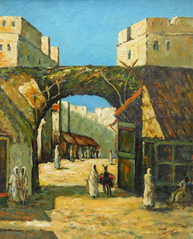 IMPRESSIONIST NORTH AFRICAN MARKET