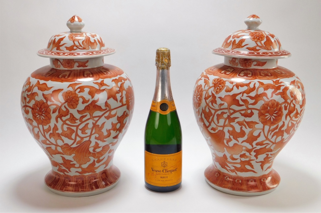 PR CHINESE GINGER JARS China,20th