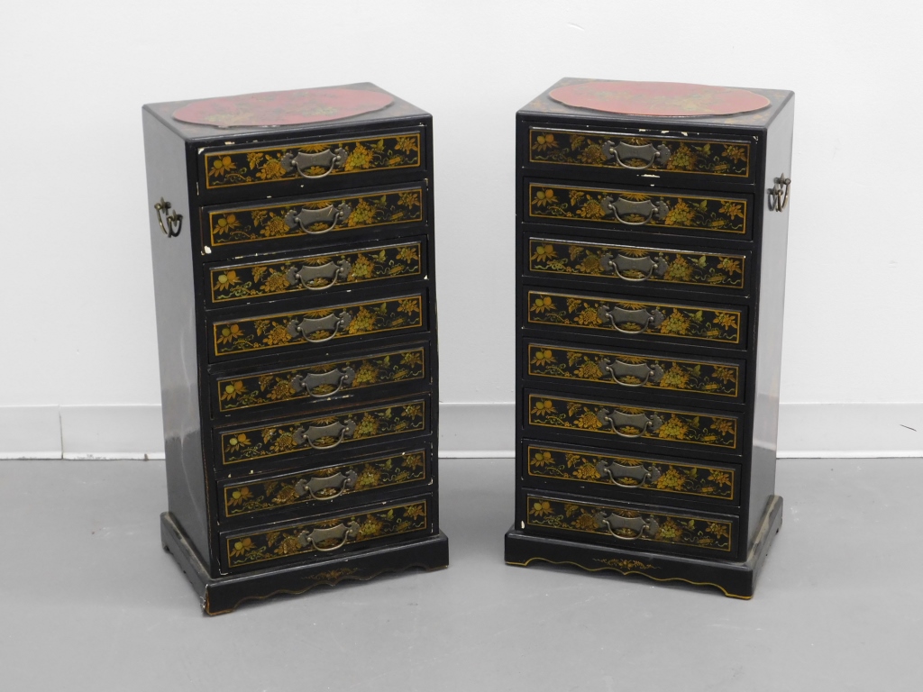 PR JAPANESE LACQUERED CABINETS 29a014