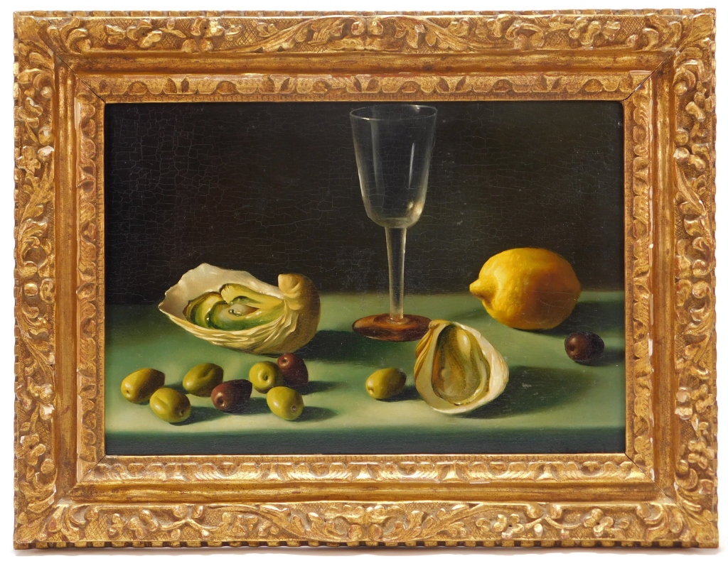 FERNAND RENARD TROMPE L'OEIL STILL